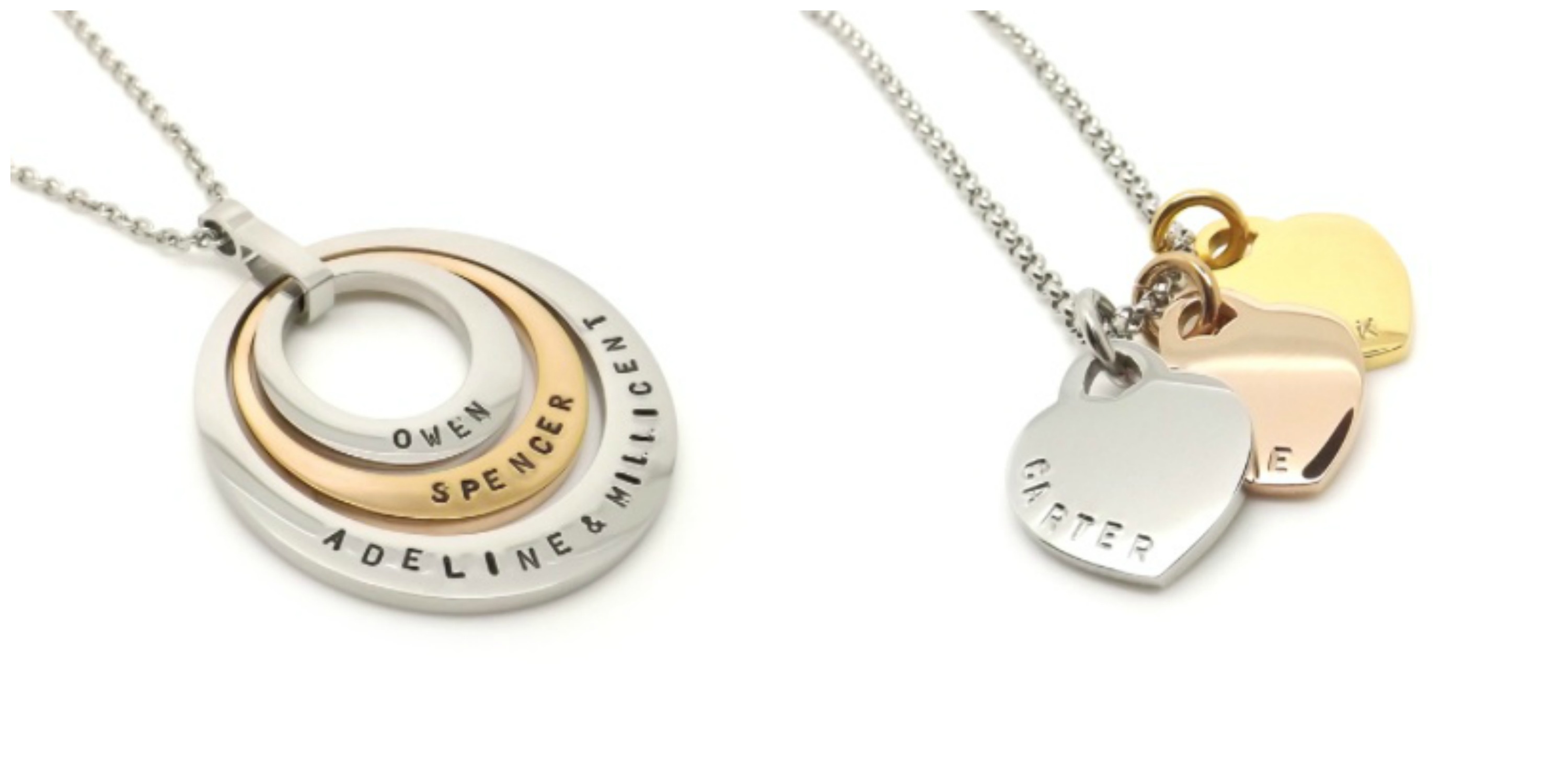 MAMADOO GAM stamped with love personalised jewellery