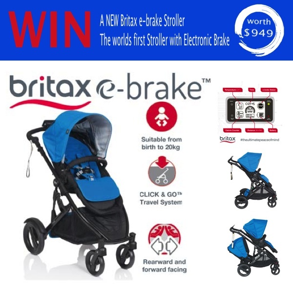 Go Ask Mum Britax e brake Stroller Review PLUS Giveaway RRP 945