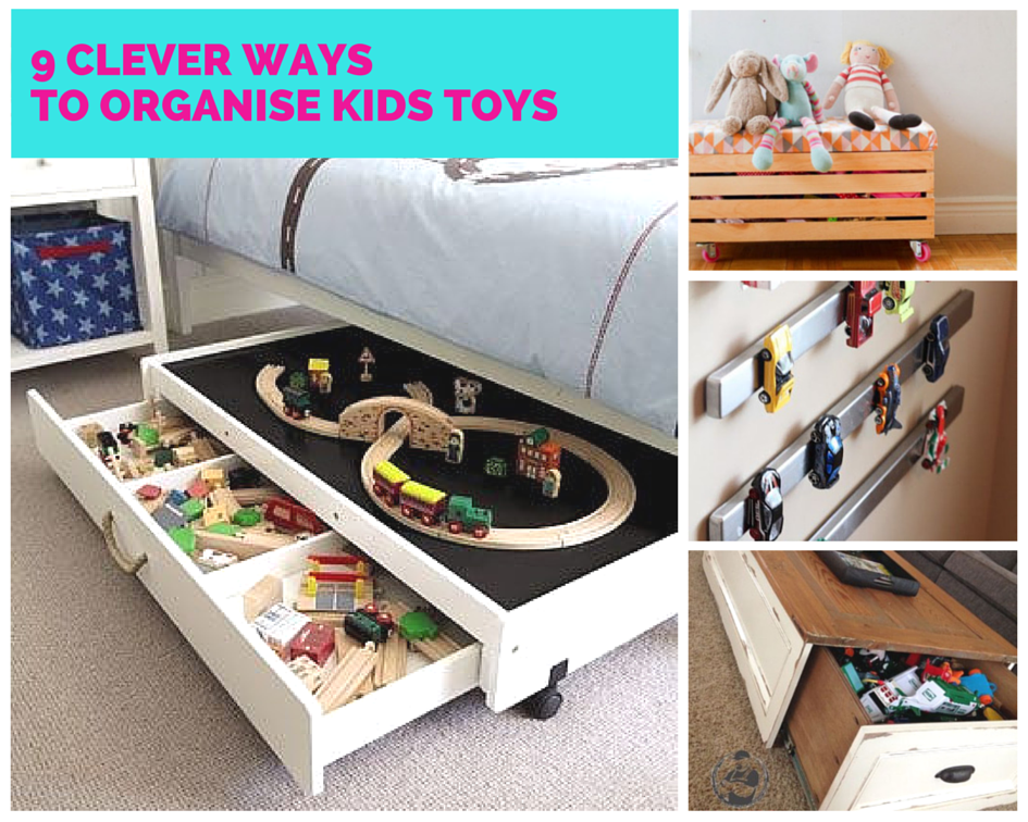 Clever Ways To Organise Kids Toys