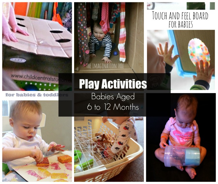 Go Ask Mum Play Activities for Babies Aged 6 to 12 months - Go Ask Mum