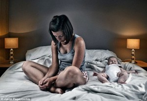 mum with postnatal depression