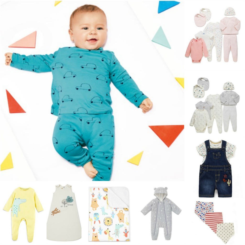 Marks and Spencer baby shower baby clothing