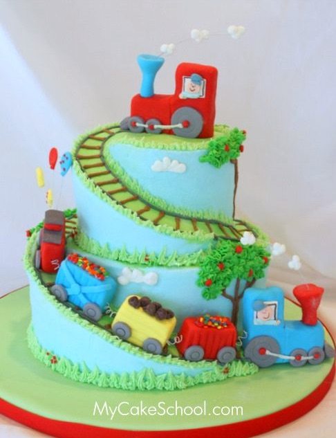 Train Birthday Cake | Lola's