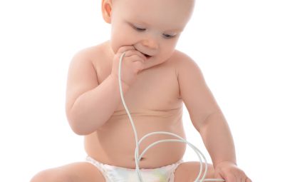 keep chargers away from babies