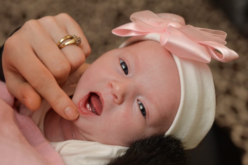 Baby With Teeths 