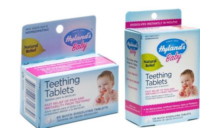 hylands baby teething tablets