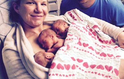 Nebraska Couple Give Birth to Identical Triplets, Conceived Naturally Despite Fertility Concerns