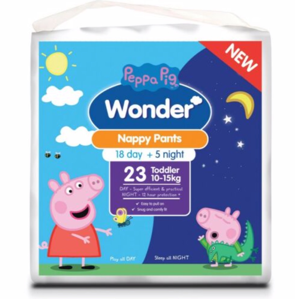 Go Ask Mum Wonder_Peppa_Pig_Toddler_Day___Night_Nappy_Pants_23_Pack ...