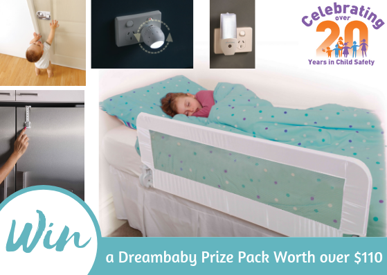 Phoenix Bed Rail White - Dreambaby Australia