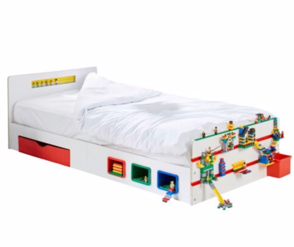 kids single beds with storage