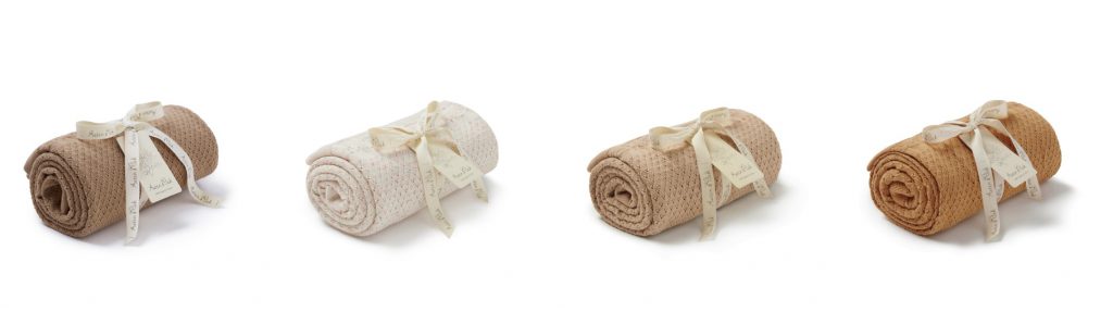 certified organic cotton newborn baby blankets aster and oak
